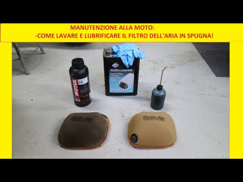 Video: Quanto tempo impiega l'olio del filtro dell'aria K&N ad asciugare?