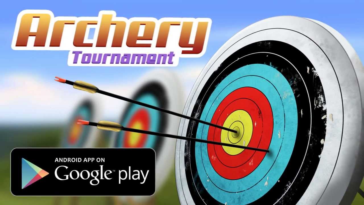 Detail target. Archery Tournament.