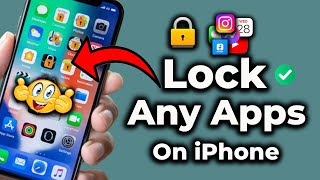 LOCK Any iPhone App With FACE ID or PASSCODE || How to LOCK APPS on iPhone! Apple info screenshot 5