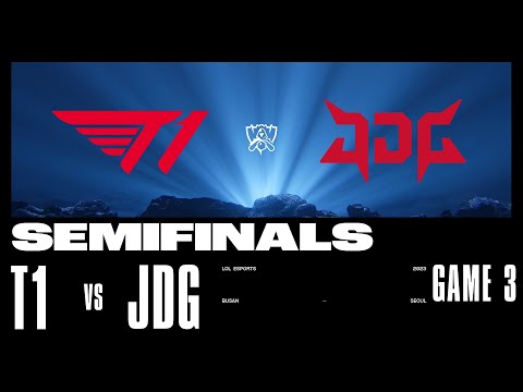 JDG vs. T1 - Game 3 | SEMIFINALS Stage | 2023 Worlds | JDG Intel Esports Club vs T1 (2023)