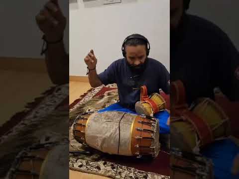 konnakol,udukku and mridangam trio.#youtube #reels #music #satish #mridangam #udukkai #studio #live