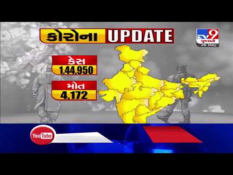 COVID-19 cases in India reach 1,44,950 lakh | TV9News