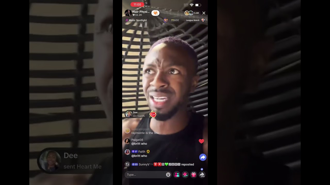 Mitch (Hair Physician) responds to Raymonte claims that Saucy Santana was being mean to him 