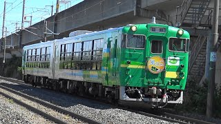 【4K】臨時快速「風っこ遠野号」　キハ47系　2024/05/26　上り　＃MORIOKA