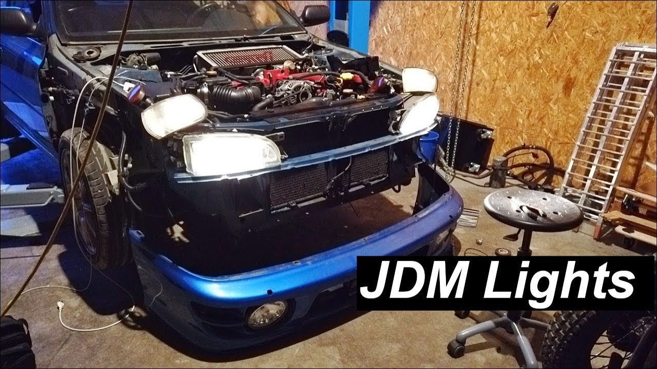 Finishing the wiring and JDM tail lights - Subaru GC8 STI Build Ep. 18