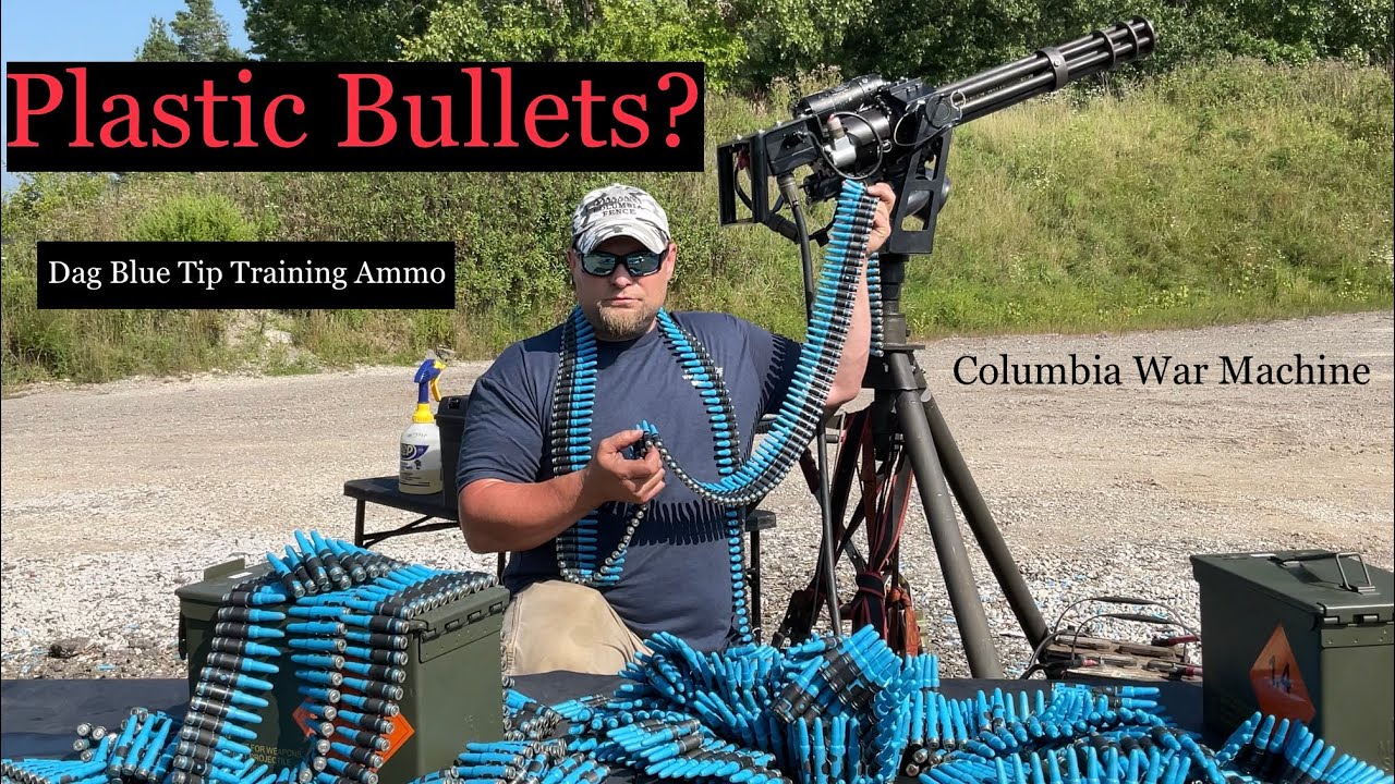 Plastic Bullets? Dag Blue Tip Training Ammo! Columbia War Machine YouTube