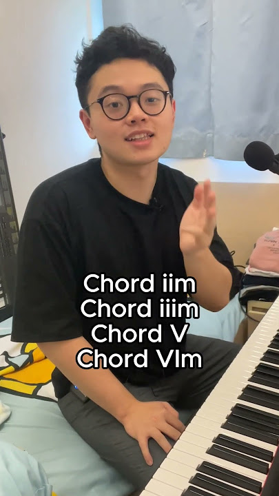 Ngerti chord jazz dalam 59 detik utk pemula  #belajarpianopop #belajarpianojazz #pianojazz