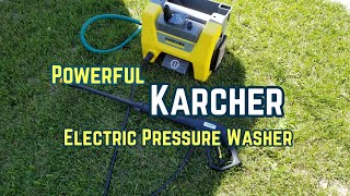 Karcher K1710 Cube Electric Pressure Washer - Unboxing and actual use
