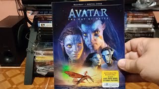 Avatar: The way of water Bluray + Digital Code Unboxing