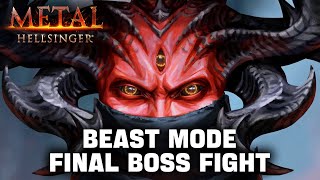 Metal: Hellsinger - Final Boss Fight & Ending (4K) Beast Mode Difficulty