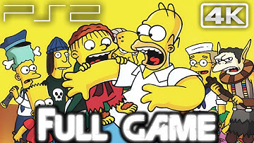 THE SIMPSONS GAME Gameplay Walkthrough FULL GAME (4K 60FPS) No Commentary