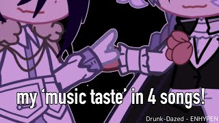 My ‘music taste’ in 4 songs | bsd characters/ships | bungo stray dogs Resimi