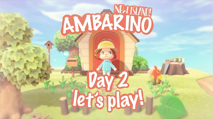 LET'S PLAY AMBARINO!  NEW ISLAND EP 2 | Animal Cro...