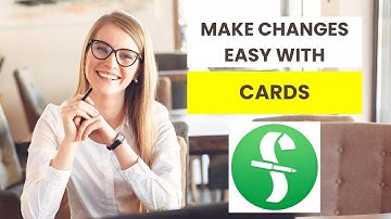 Cards in Final Draft 12/13 will help making editing your script easier.