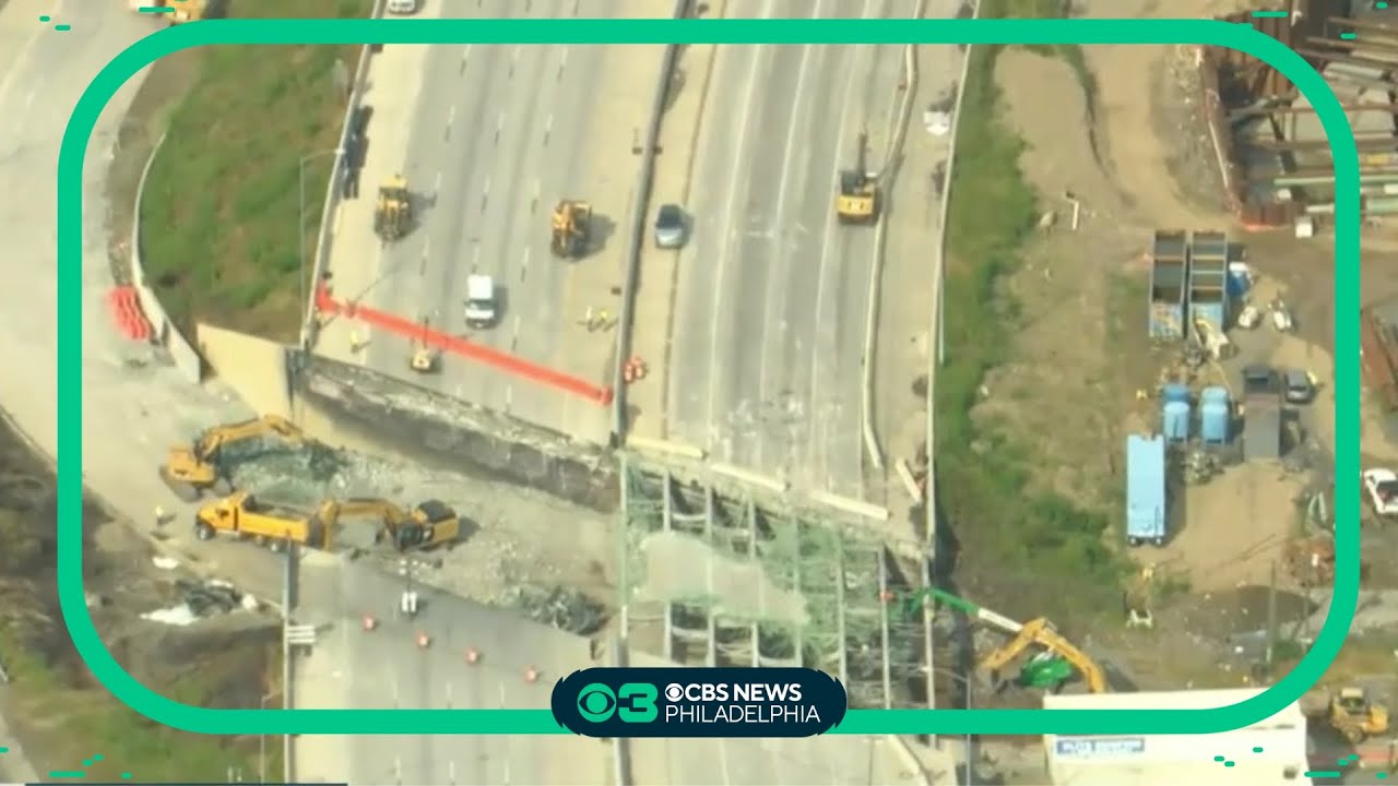 Crews to work around the clock on I-95 reconstruction - YouTube