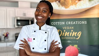 Cotton Creations Vegan Dining Experience 2022 in Dallas, Texas