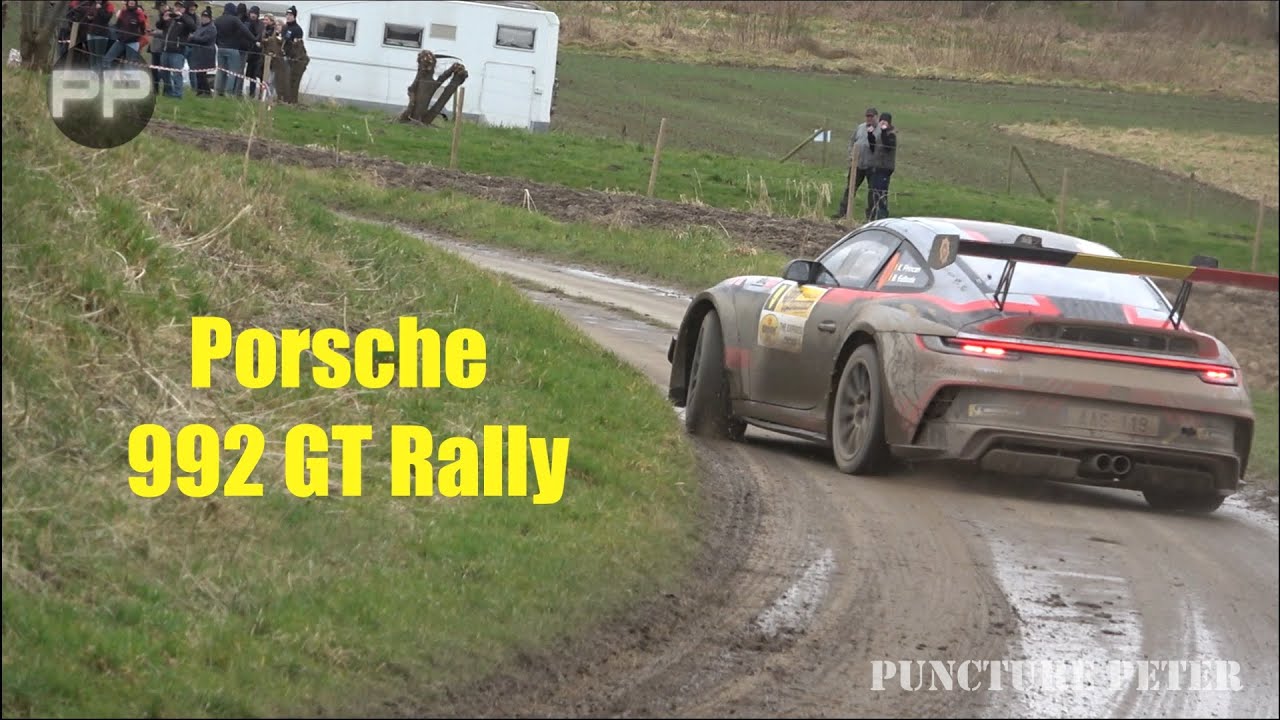 NEW Porsche 992 GT Rally PURE Sound by Puncture Peter - YouTube