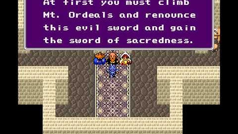 Final Fantasy II (SNES / Super Nintendo) - Vizzed.com Play face the past