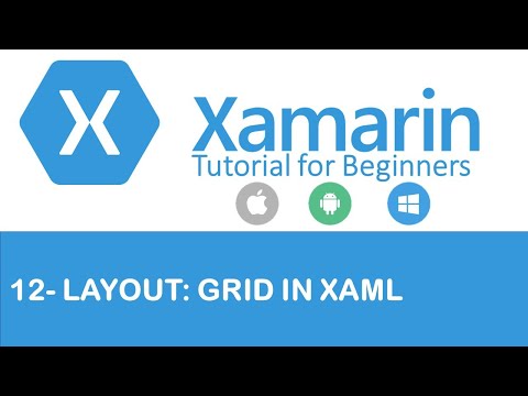 Video: Mis on XAML-is Grid?