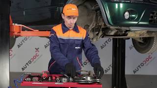 Comment remplacer des disques de frein, plaquettes de frein avant sur une HONDA CR-V I TUTORIEL