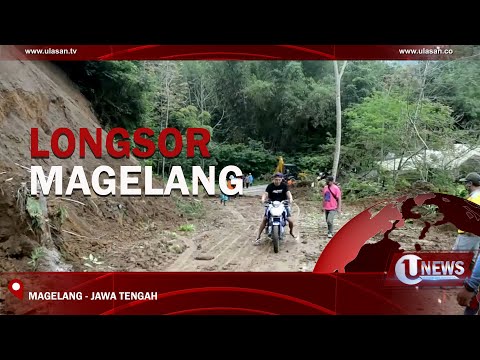 TEBING 20 METER LONGSOR DI MAGELANG | U-NEWS