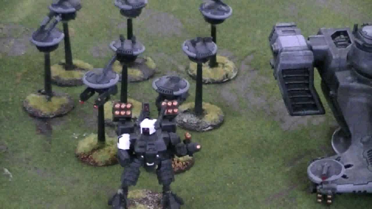 Tau Tactics 01 (2013 release) markerlight drones YouTube