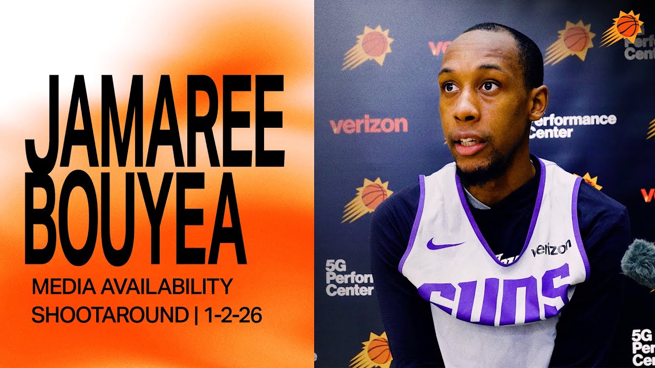 Jamaree Bouyea Phoenix Suns Shootaround Media Availability | 1-2-26