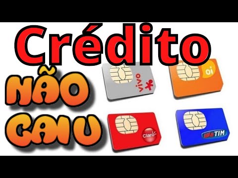 crédito não caiu na conta da operadora Tim claro vivo ou oi o que pode ...