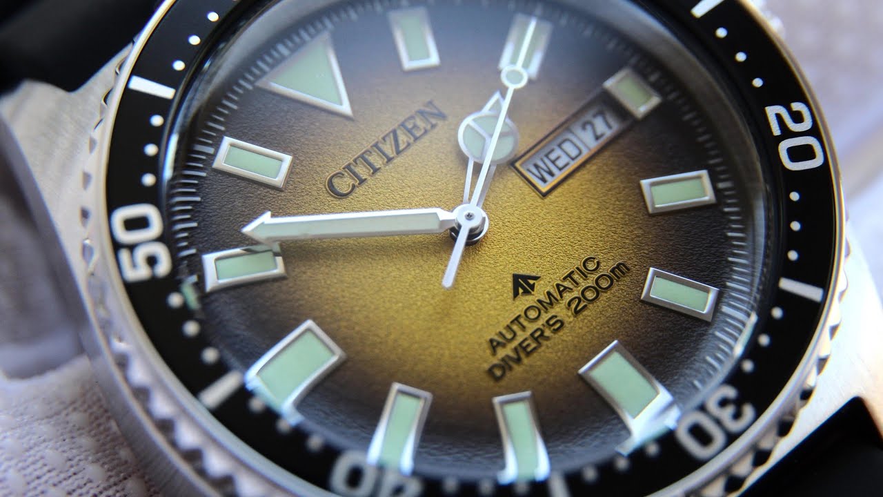 Citizen Promaster NY0120-01X - YouTube