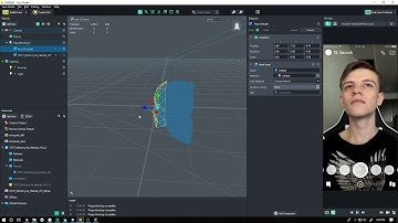How to cover the head with a 3D Object / Helmet in Lens Studio