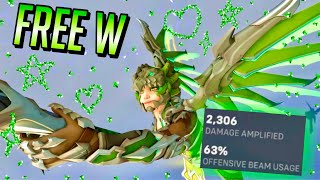 When The Enemy Team Gives You a Free Win: Mercy Gameplay - Overwatch 2