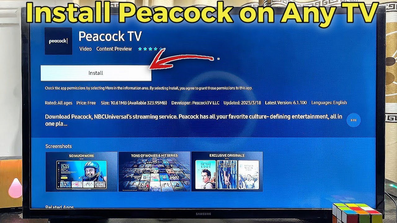 How Do I Install Peacock