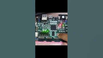 ZYBO-z7010 Johnson counter implementation.