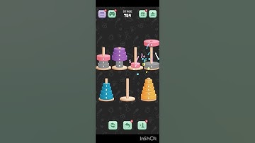 Tower of Hanoi sort level 754