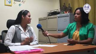 Entrevista a Melisa Collazo, asistente administrativa PostGrado UASD-SFM