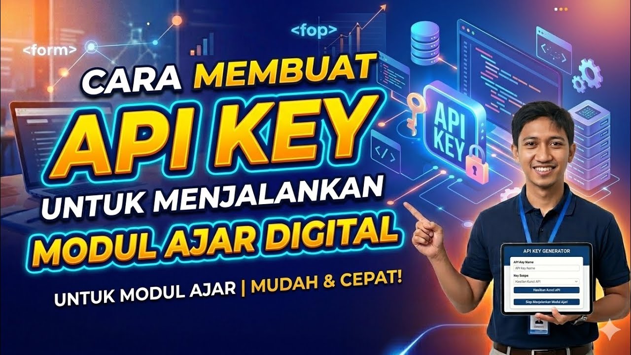 Langkah Mudah Aktivasi API Key: Rahasia Menjalankan Modul Ajar Digital ...