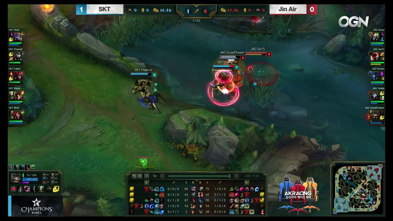 You can't escape Faker's Katarina