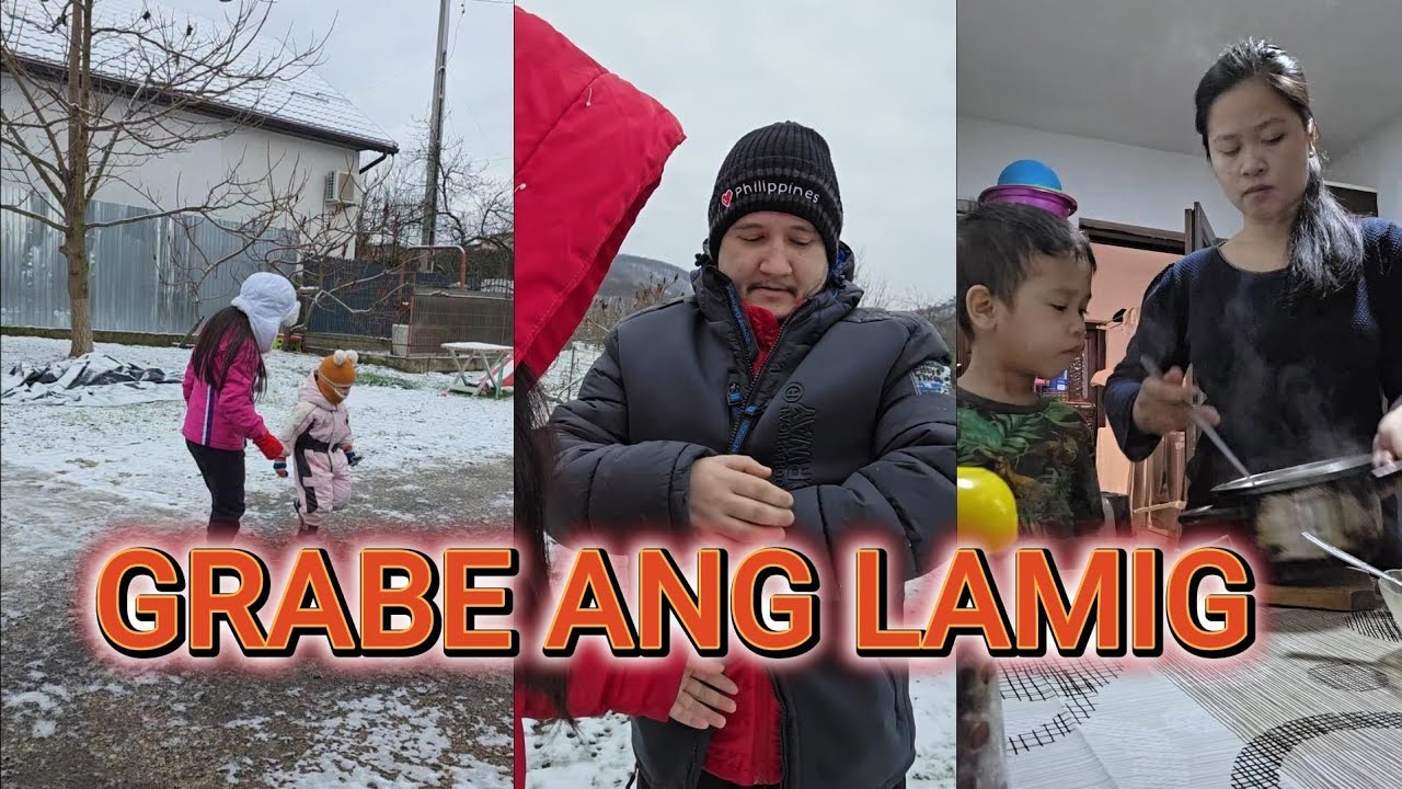 KAHIT SOBRANG LAMIG SA LABAS NEED NAMIN LUMABAS WINTER LIFE IN ROMANIA