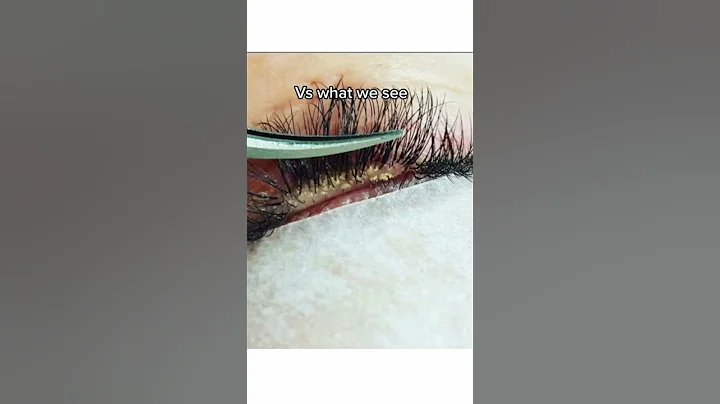 Please clean your lashes. Credit: tenaj moore