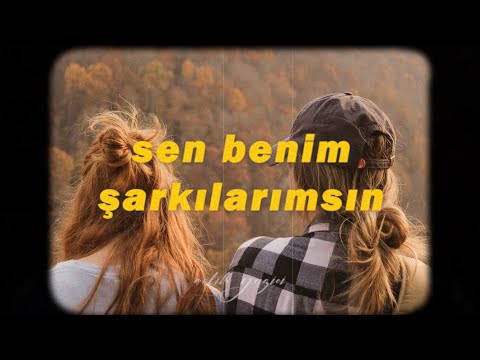cem adrian & hande mehan - sen benim şarkılarımsın (şarkı sözleri / lyrics)