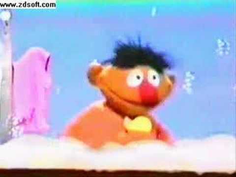 Vintage Sesame Street-Rubber Ducky (Ernie)