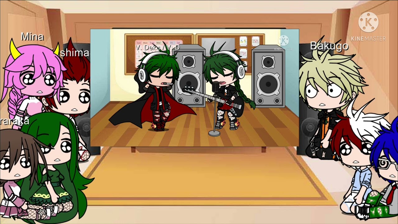 MHA react to Izuku sings RISE by League of Legends