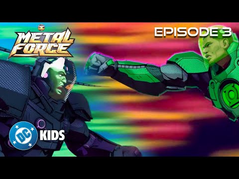 Green Lantern vs Brainiac! FULL EPISODE 3 | DC Metal Force | @dckids #JusticeLeague #KidsCartoons