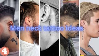 Neck tattoos for men ideas Trending Latest designs