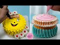 Sunny Cake Decorating Tutorials Like a Pro | Beautiful Cake Design Video By “Cake Cake Channel”