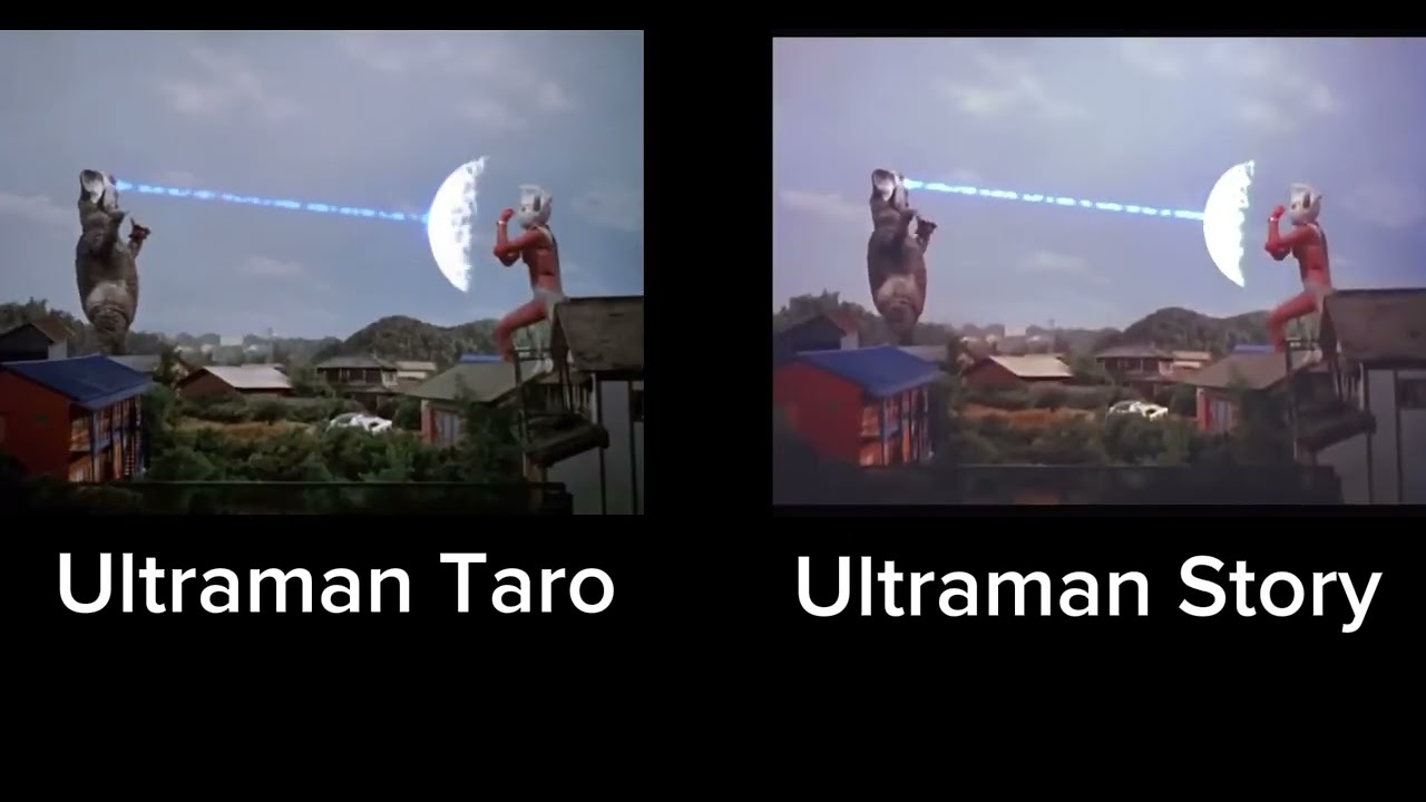 Ultraman Taro vs. Alien Mephilas II (Comparison)