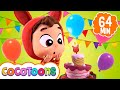 Parabens pra Voce e mais música infantil @leaepop| Cocotoons Brasil