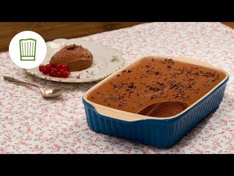 Video: Wie Man Schokoladenmousse-Körbe Macht