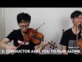 10 EMBARRASING MOMENTS IN ORCHESTRA