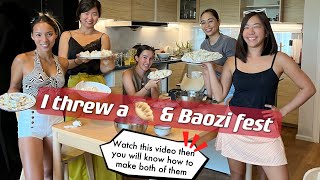 Vlog｜I taught all my foreign neighbors to make Dumpling & Baozi